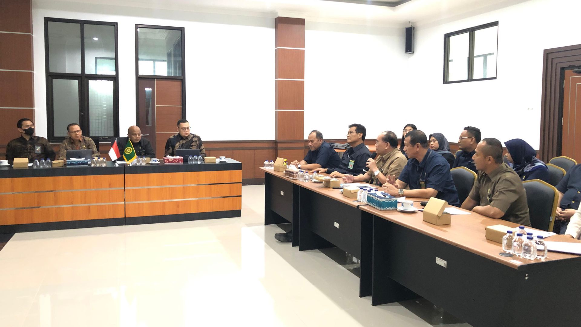 Kegiatan Audiensi dan Wawancara oleh Badan Strajak, Diklat Hukum dan Peradilan Mahkamah Agung Republik Indonesia